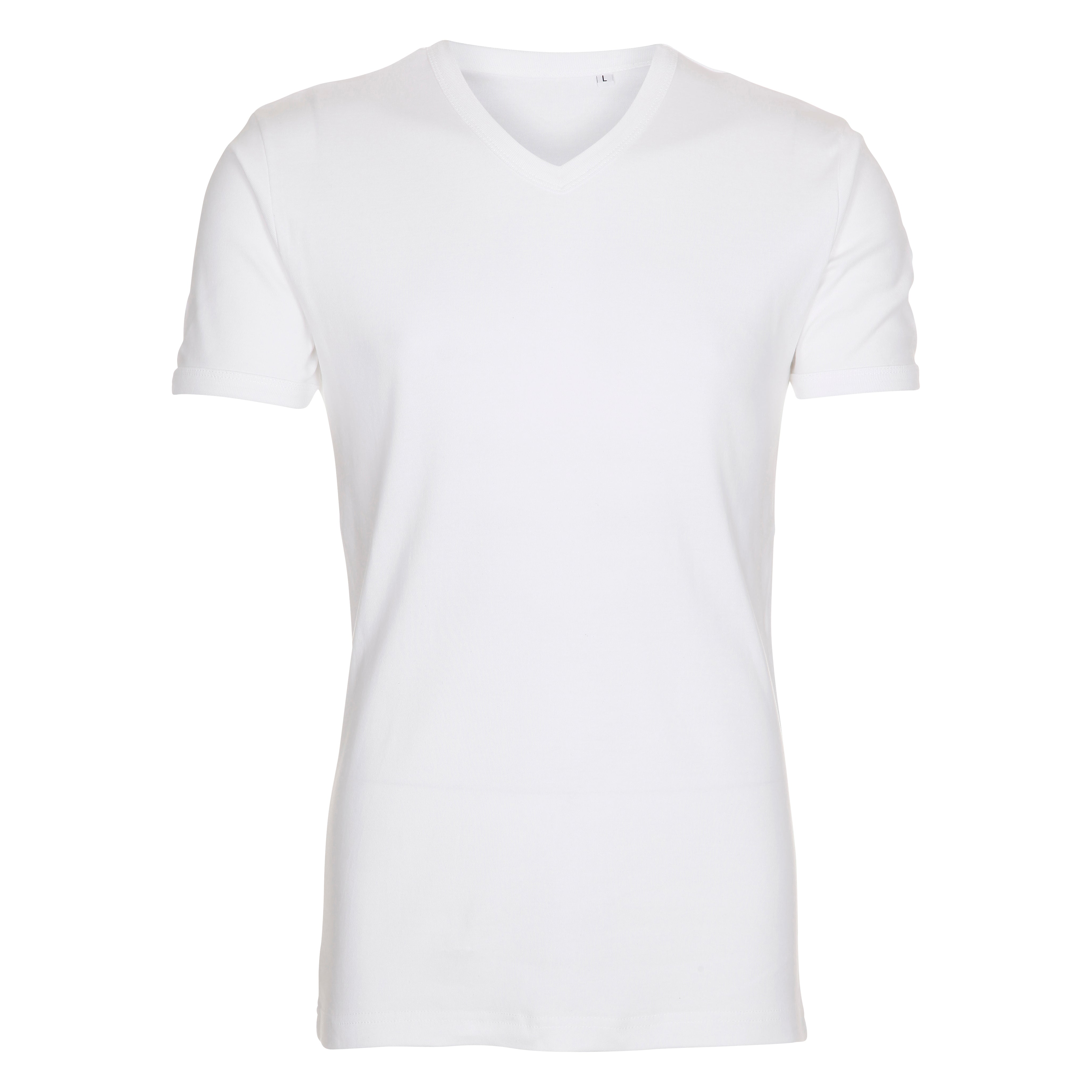 Blank - One By One V-neck - T-shirt - White