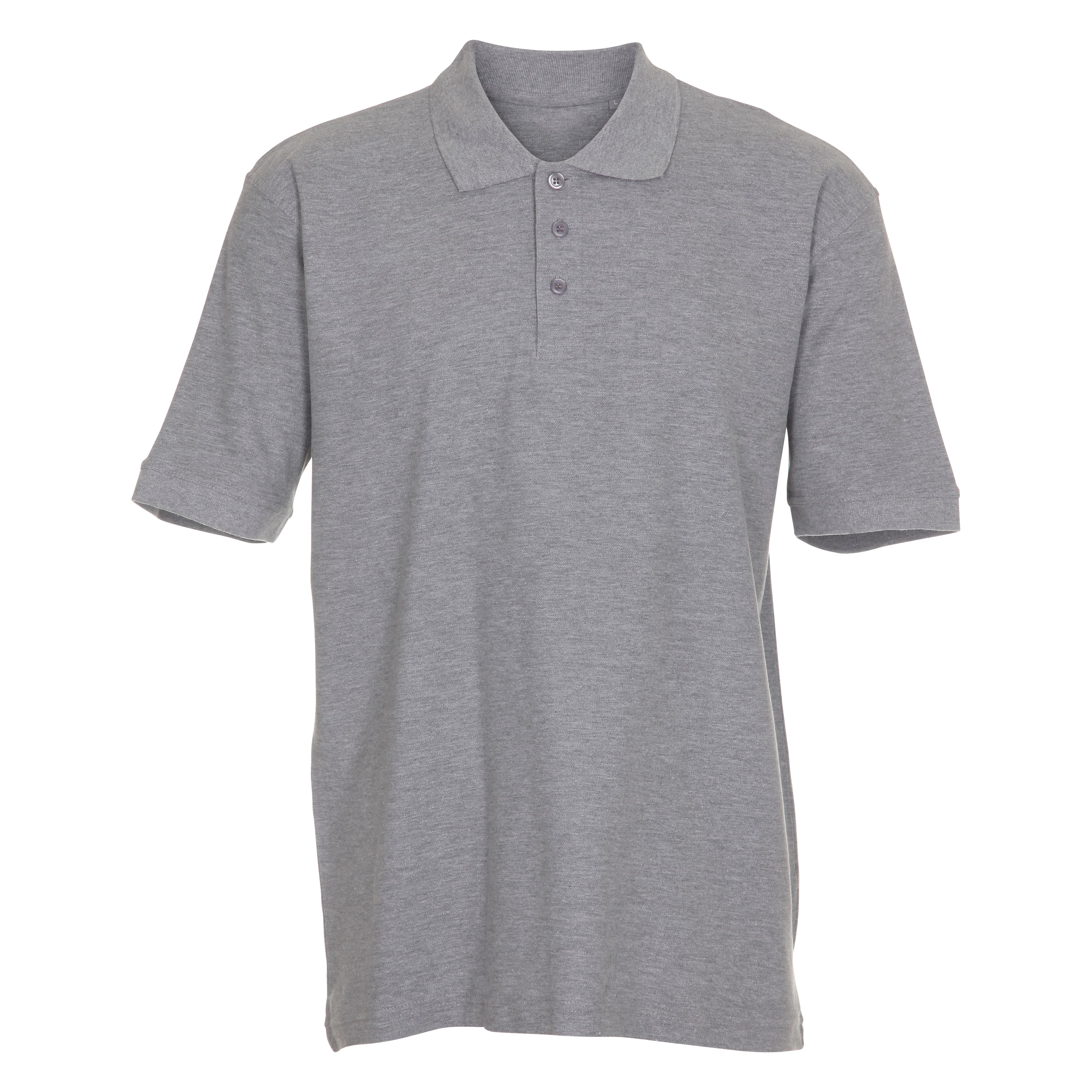 Blank - Uni Polo - T-Shirt - Oxford Grey