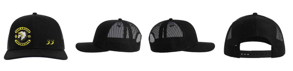 Atlantis - Sonic Cap - Trucker/Snapback - Black