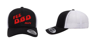 Yupoong - Trucker 6 Panel - Snapback - Black/White