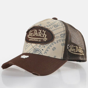 Von Dutch - Kalmar - Trucker/Snapback - Brown Bandana