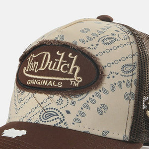 Von Dutch - Kalmar - Trucker/Snapback - Brown Bandana