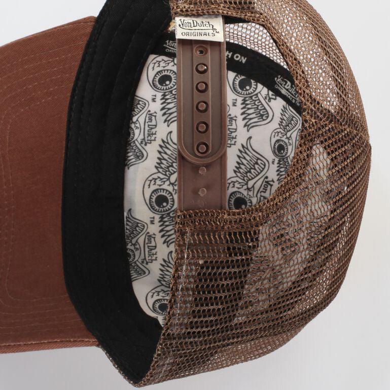 Von Dutch - Kalmar - Trucker/Snapback - Brown Bandana