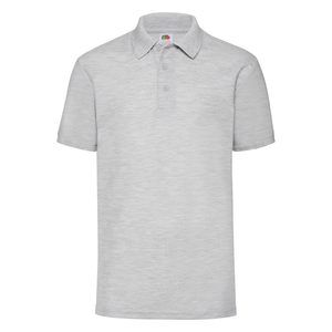 Fruit of the Loom - Piqué Polo - T–Shirt - Heather Grey