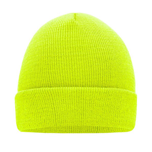 Myrtel Beach - Knitted - Beanie - Bright Yellow