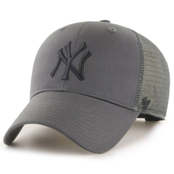 47 Brand - NY Yankees MVP Branson - Trucker/Snapback - Charcoal/Charcoal