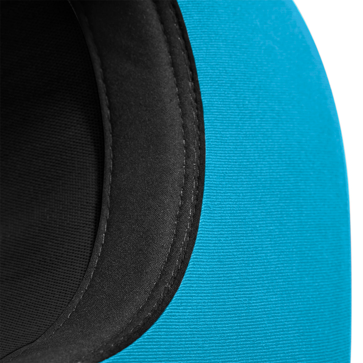 Beechfield - 5 Panel Contrast - Snapback - Black/Surf Blue