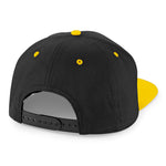 Beechfield - 5 Panel Contrast - Snapback - Black/Yellow