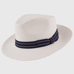 MJM Hats - Blue Line Tino Panama - Straw Hat - Natural