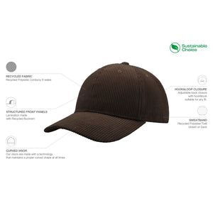 Atlantis - Cordy Cap Recycled - Adjustable - Brown