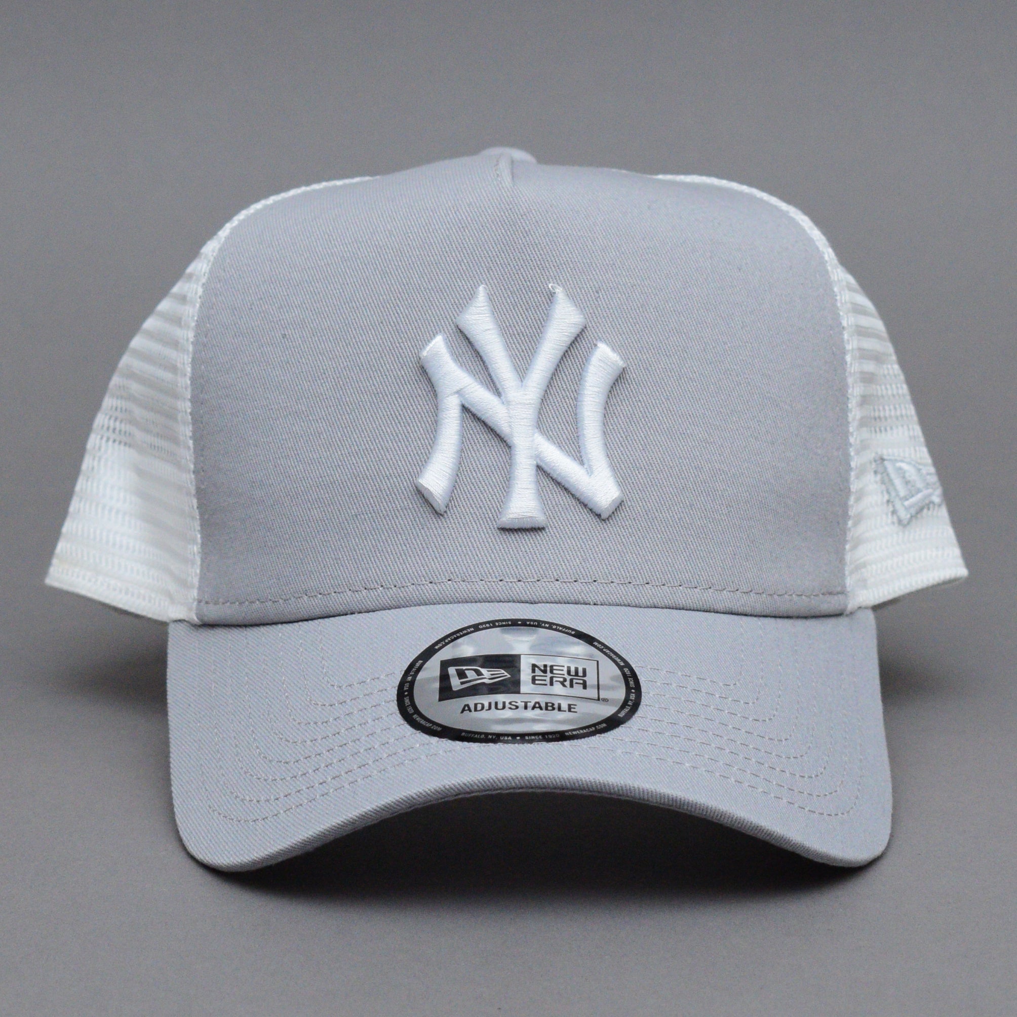 New Era - NY Yankees Clean 2 - Trucker/Snapback - Grey/White