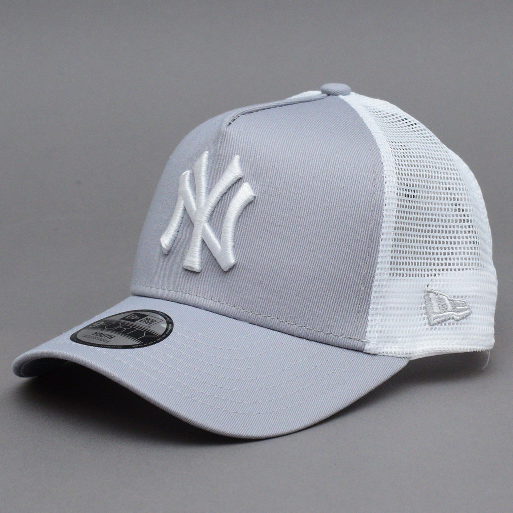 New Era - NY Yankees A Frame Youth - Trucker/Snapback - Grey/White