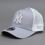 New Era - NY Yankees A Frame Child - Trucker/Snapback - Grey/White