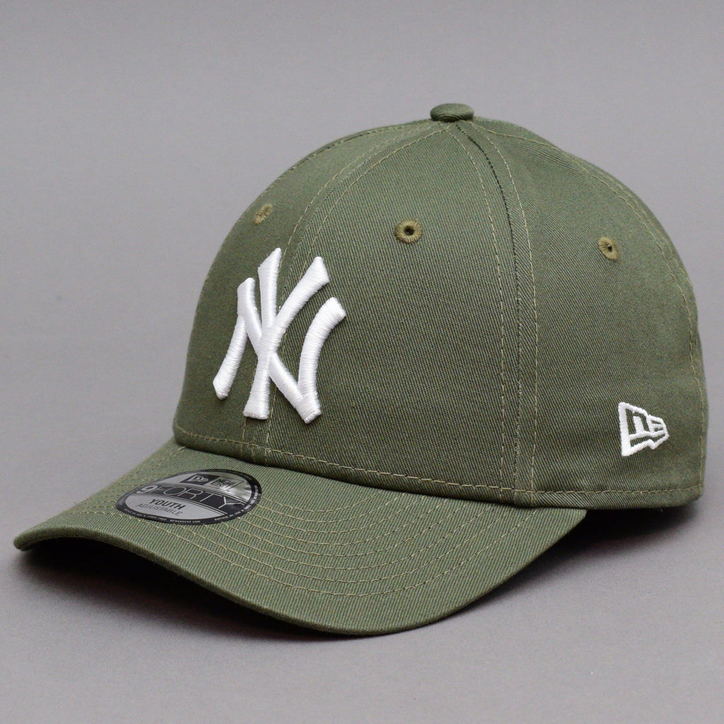 New Era - NY Yanekes 9Forty Child - Adjustable - Olive/White