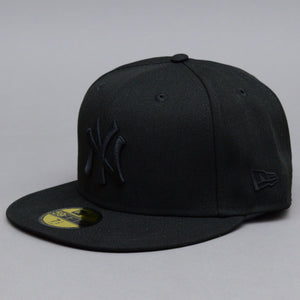 New Era - NY Yankees 59Fifty Black on Black - Fitted - Black/Black