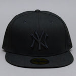 New Era - NY Yankees 59Fifty Black on Black - Fitted - Black/Black