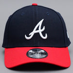 New Era - Atlanta Braves 9Forty The League - Adjustable - Navy/Red