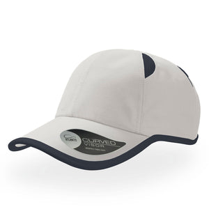 Atlantis - Gym Runner Cap - Adjustable - White/Navy