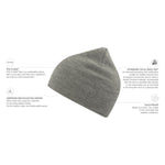 Atlantis - Holly - Beanie - Light Grey Melange