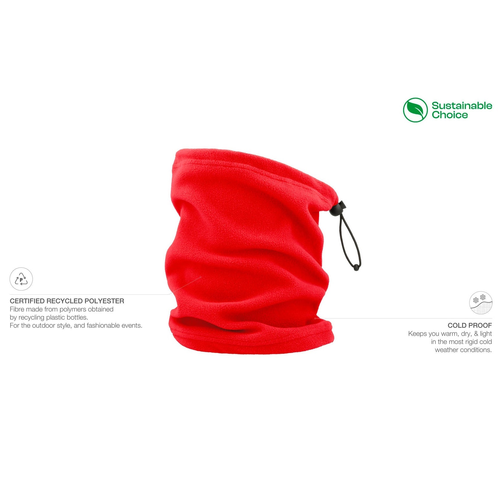 Atlantis - Hotty-S Neck Warmer - Red