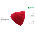 Atlantis - Kids Wind Recycled - Beanie - Red