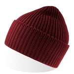 Atlantis - Oak - Beanie - Burgundy Melange