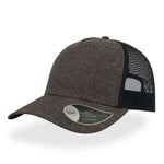 Atlantis - Rapper Melange Cap - Trucker/Snapback - Brown