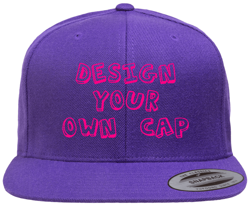 Design your own snapback cap
