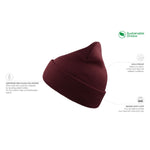 Atlantis - Wind Recycled - Beanie - Burgundy