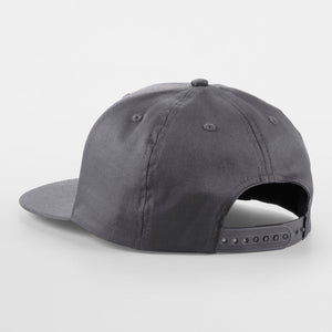 Beechfield - 5 Panel Rapper Cap - Snapback - Graphite Grey