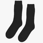 Colorful Standard - Merino Wool Blend Sock - Accessories - Deep Black