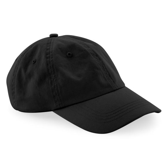 Beechfield - Organic Cotton Dad Cap - Adjustable - Black