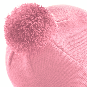 Beechfield - Original Pom Pom - Beanie - Dusky Pink