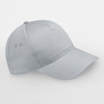 Beechfield - Ultimate 5 Panel Cap - Adjustable - Light Grey