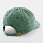 Beechfield - Low Profile Vintage Cap - Adjustable - Vintage Bottle Green