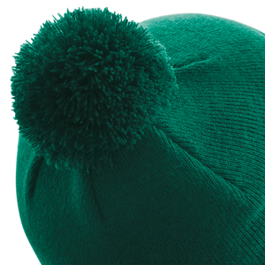 Beechfield - Original Pom Pom - Beanie - Bottle Green