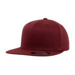 Flexfit - Baseball Flat Visor - Flexfit - Maroon