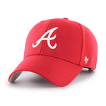 47 Brand - Atlanta Braves MVP - Adjustable - Red/White