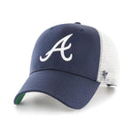 47 Brand - Atlanta Braves MVP Branson - Trucker/Snapback - Navy/White