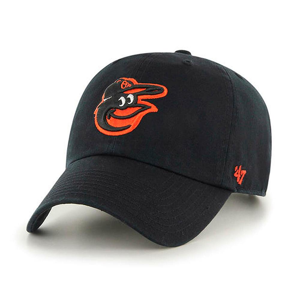 47 Brand - Baltimore Orioles Clean Up - Adjustable - Black/Orange