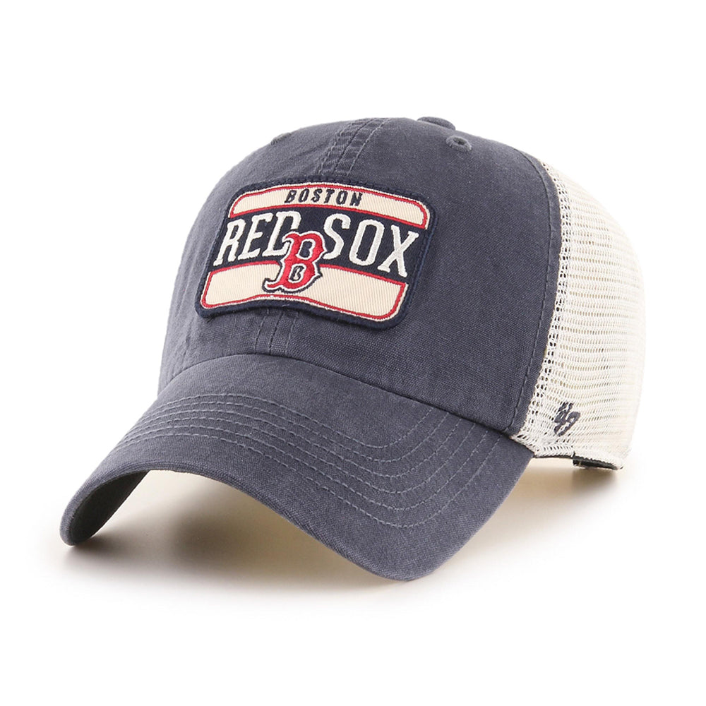 47 Brand - Boston Red Sox Clean Up Fluid - Trucker/Snapback - Vintage Navy/White