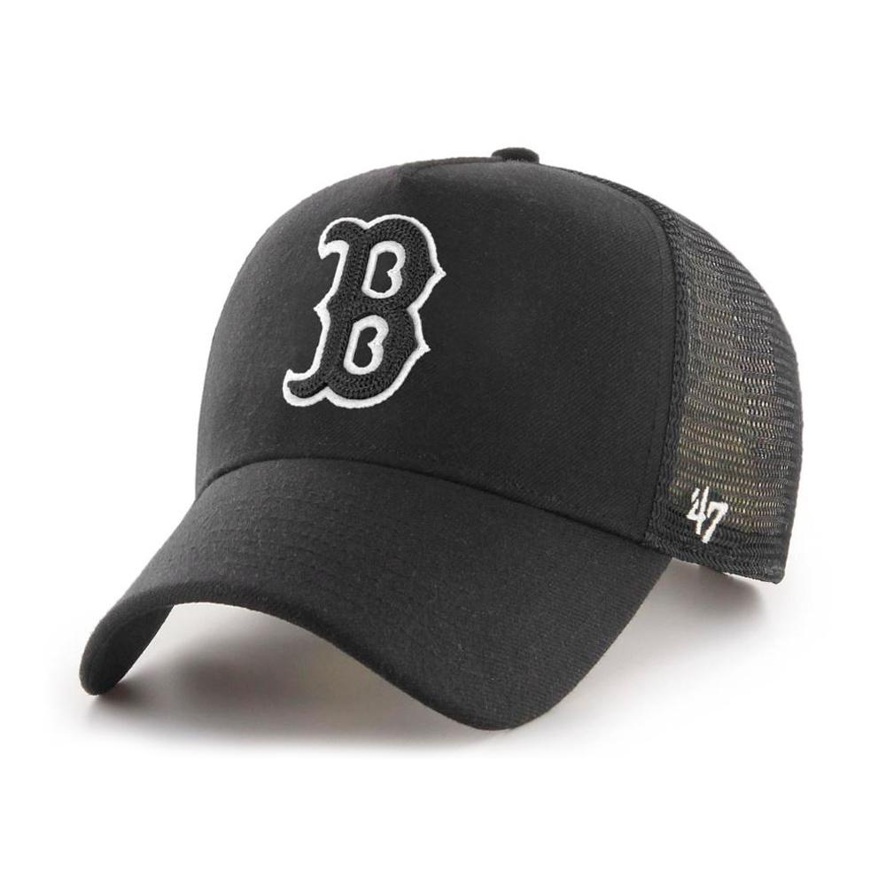47 Brand - Boston Red Sox MVP DP Cold Zone - Trucker/Snapback - Black/Black