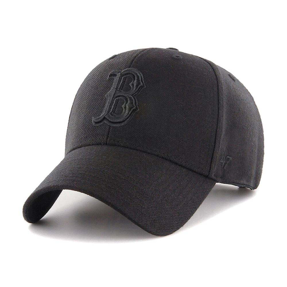 47 Brand - Boston Red Sox MVP - Snapback - Black/Black