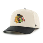 47 Brand - Chicago Blackhawks Captain DTR - Snapback - Natural/Black