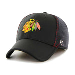 47 Brand - Chicago Blackhawks Closer - Trucker Stretch Fit - Black