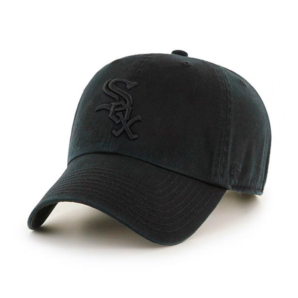 47 Brand - Chicago White Sox Clean Up - Adjustable - Black/Black