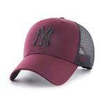 47 Brand - NY Yankees MVP Branson - Trucker/Snapback - Maroon/Black