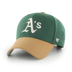 47 Brand - Oakland Athletics MVP Campus - Adjustable - Green/Beige