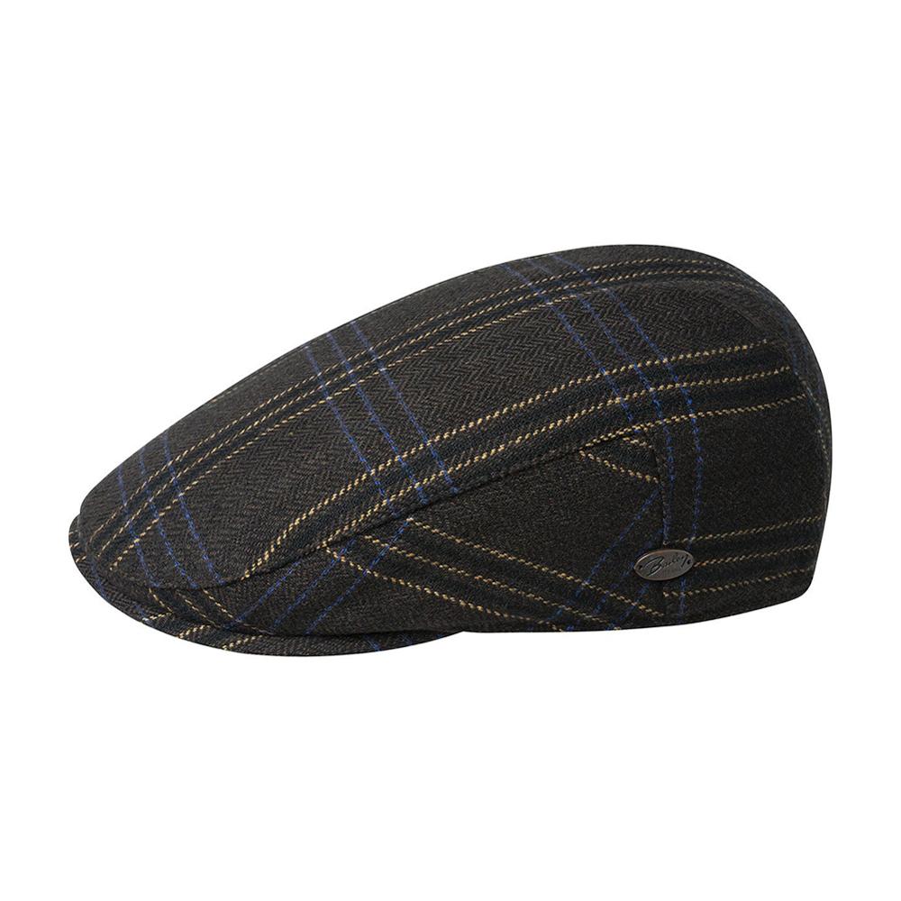 Bailey - Byram - Sixpence/Flat Cap - Brown Stripe