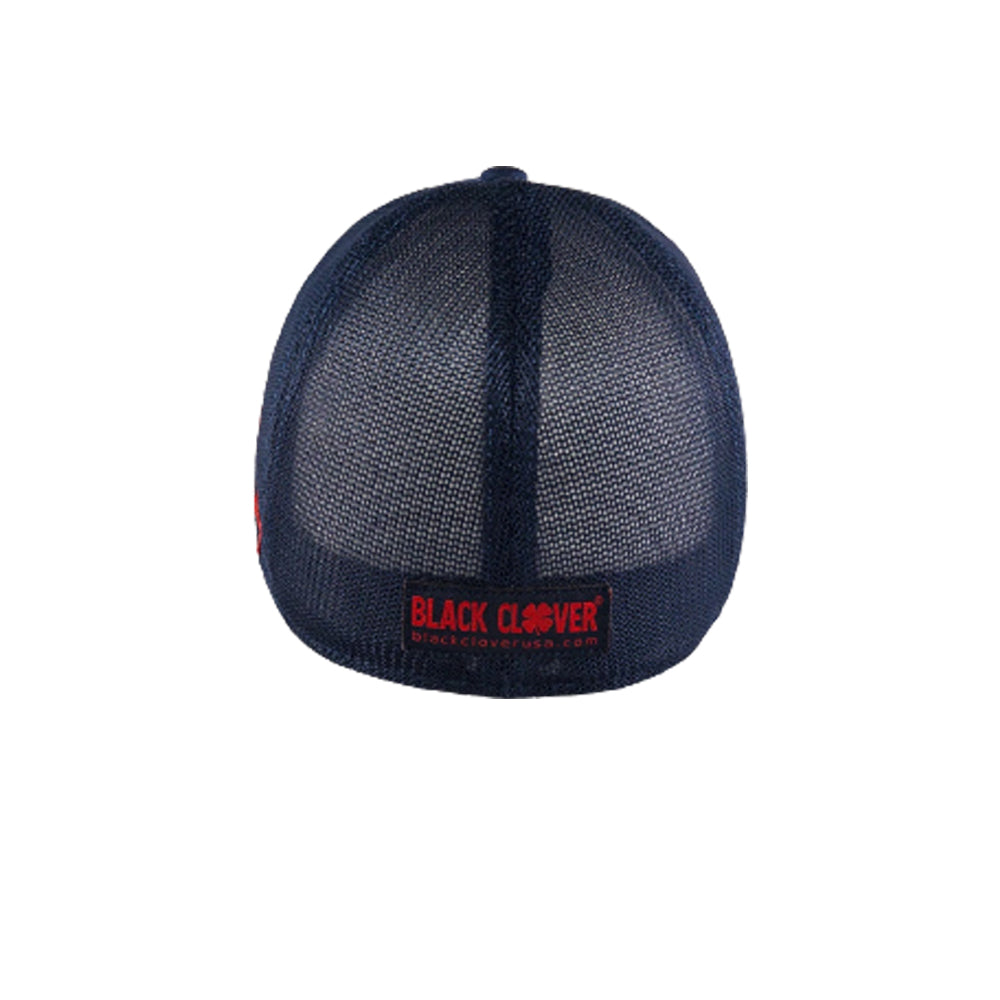 Black Clover - Premium Clover Mesh - Flexfit - Navy/Red